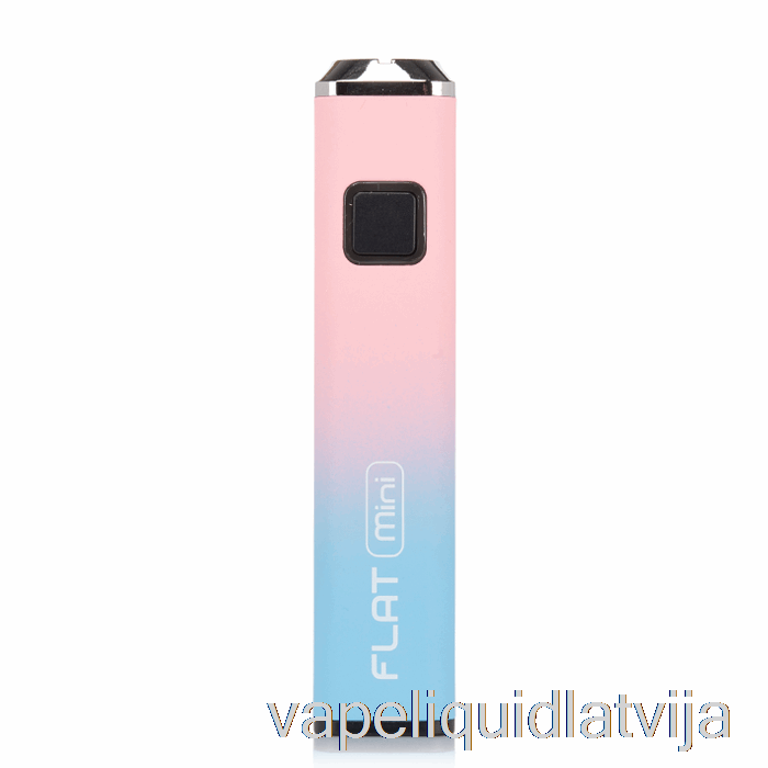 Yocan Flat Mini 400mah Akumulators Zili Rozā Vape šķidrums